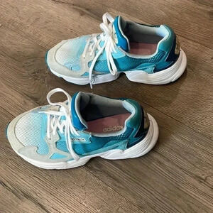 Adidas Falcon Torsion EF1963 Teal Gray Running Shoes Women's Size US7-  NWOT